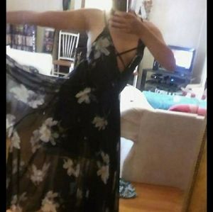 Long flowing summer dress